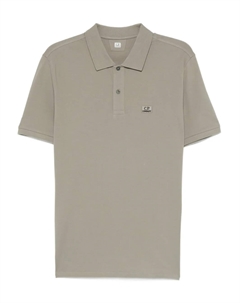 Рубашка поло с логотипом, зеленый C.p. company