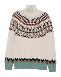 Водолазка с узором «фэр-айл», нейтральный Dondup