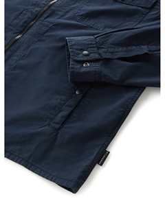 Габардиновая куртка-рубашка, синий Woolrich