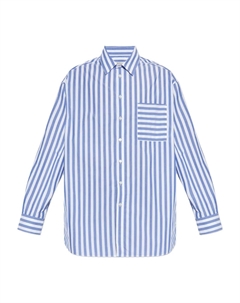 Полосатая рубашка на пуговицах, белый Jw anderson