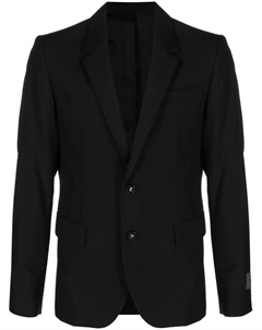 Однобортный пиджак с заостренными лацканами, черный Zadig&voltaire
