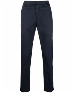 Укороченные брюки чинос кроя слим, синий Dondup