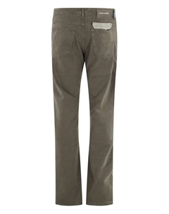 Брюки с пятью карманами, зеленый Jacob cohen