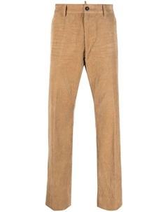 Вельветовые брюки прямого кроя, нейтральный Dsquared2