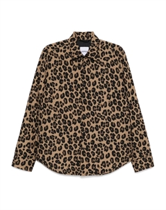 Куртка с леопардовым принтом, коричневый Aspesi