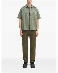 Рубашка с короткими рукавами и карманом, зеленый C.p. company