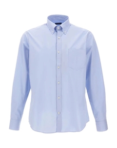 Рубашка с застежкой на пуговицы и нагрудным карманом, синий Paul & shark