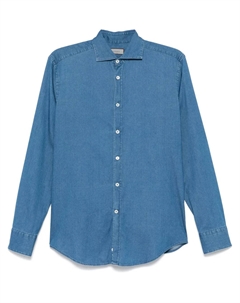 Джинсовая рубашка, синий Canali