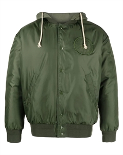 Бомбер с нашивкой-логотипом, зеленый Autry
