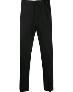 Зауженные брюки строгого кроя, черный Dolce&gabbana