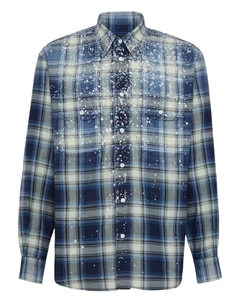 Рубашка Vintage, синий Dsquared2