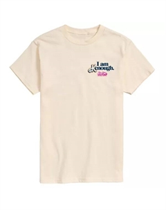 Мужская футболка с графическим принтом «Барби: Фильм: Я достаточно знаток», бежевый Licensed character