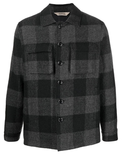 Куртка-рубашка в клетку, серый Aspesi