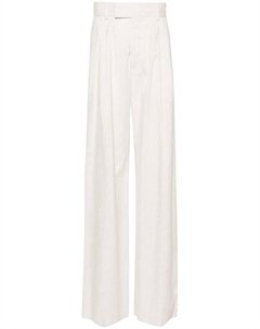 Широкие брюки с завышенной талией, нейтральный Amiri