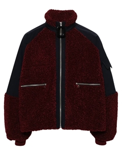 Бомбер в стиле колор-блок, красный Jw anderson