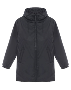 Длинная куртка Lohja с капюшоном, черный Rains