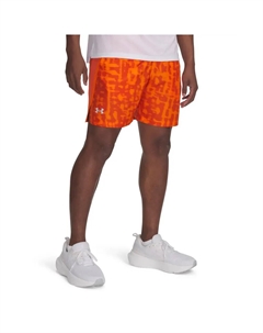 Шорты Launch 7´´ Printed, оранжевый Under armour
