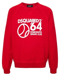 Толстовка Toronto Tennis Club, красный Dsquared2