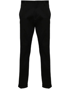 Узкие брюки чинос средней посадки, черный Paul smith