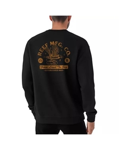 Мужская флисовая толстовка с капюшоном, черный Reef