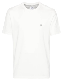 Футболка 30/1 с принтом Goggles, белый C.p. company