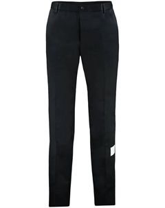 Саржевые брюки чинос, синий Thom browne