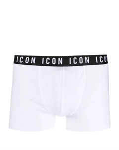 Боксеры с логотипом, белый Dsquared2