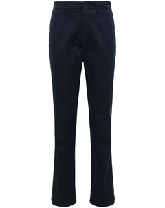 Прямые брюки чинос средней посадки, синий Incotex