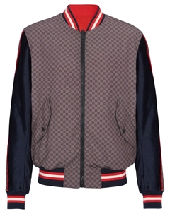 Бомбер с монограммой PB, фиолетовый Balmain