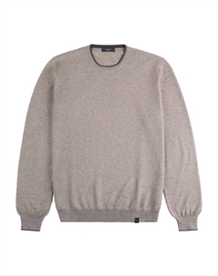 Свитер из вирджинской шерсти, нейтральный Fay