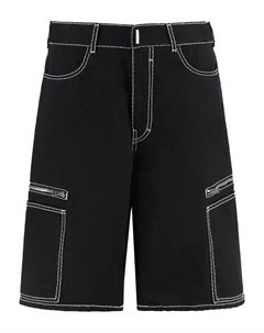 Шорты с контрастной строчкой, черный Givenchy