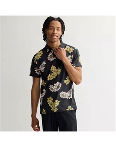 Мужское поло с принтом Wesland, черный Reef