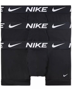 Мужские трусы-боксеры Dri-FIT Essential Micro Trunk, 3 шт, черный Nike