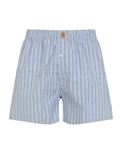 Полосатые хлопковые боксеры, синий Carhartt wip