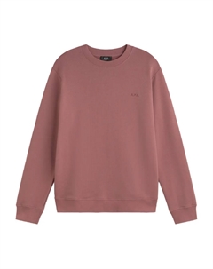 Толстовка с вышитым логотипом, розовый A.p.c.