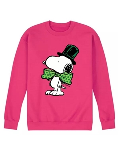 Мужская флисовая толстовка с бантом Peanuts St Paddy's, пурпурный Licensed character