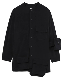Рубашка с карманами, черный Yohji yamamoto