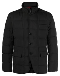 Пуховик с высоким воротником, черный Fay