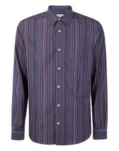 Рубашка в полоску, синий Paul smith