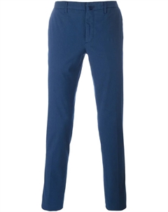 Чиносы кроя скинни, синий Incotex