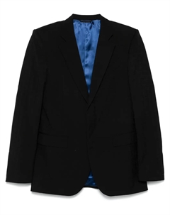 Жаккардовый пиджак с монограммой, черный Givenchy