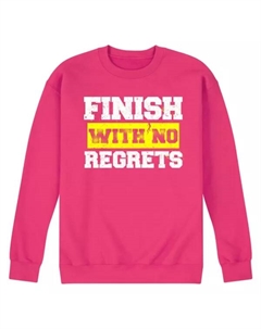 Мужская флисовая толстовка No Regrets, пурпурный Licensed character