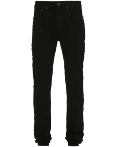 Прямые джинсы средней посадки, черный Jw anderson