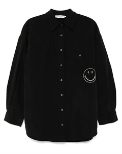 Рубашка с вышивкой, черный Joshua sanders