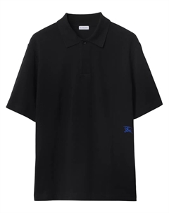 Рубашка поло Equestrian Knight, черный Burberry