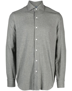 Рубашка в клетку, серый Barba