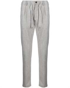 Меланжевые брюки, серый Eleventy