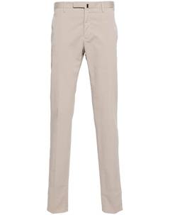 Брюки со складками, нейтральный Incotex