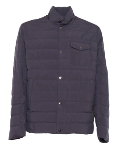 Стеганый пуховик, синий Montecore