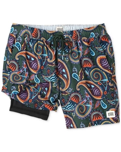 Мужские плавки Miami Ice Paisley, зеленый Scotch&soda